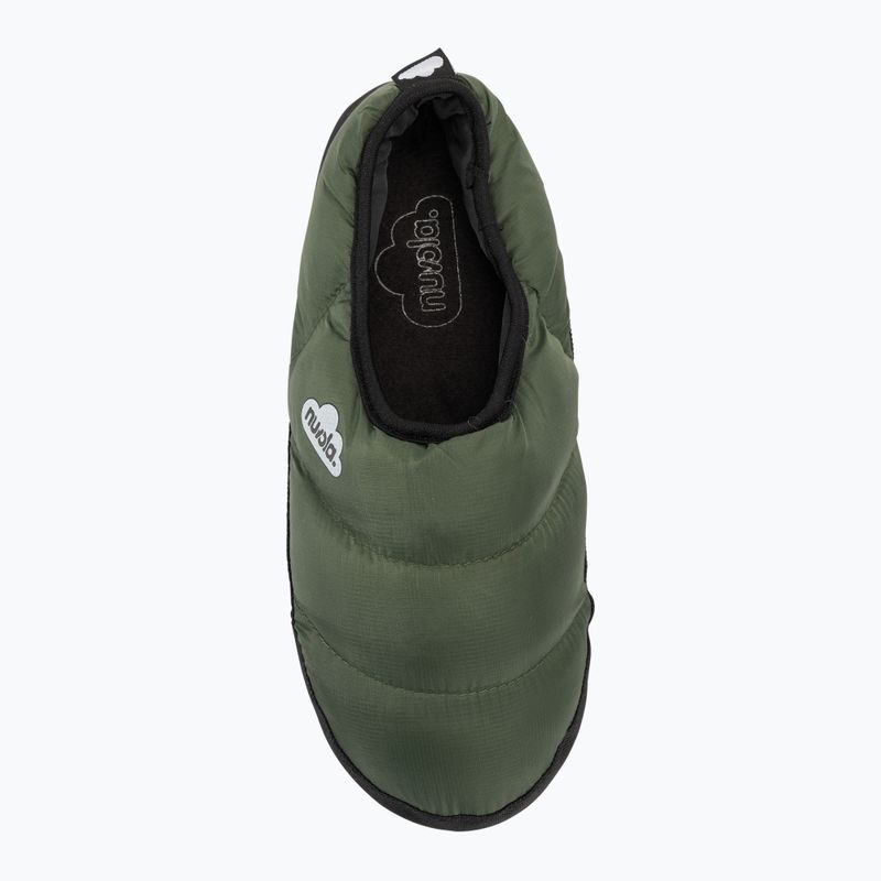 Nuvola Classic pantofole invernali verde militare 6