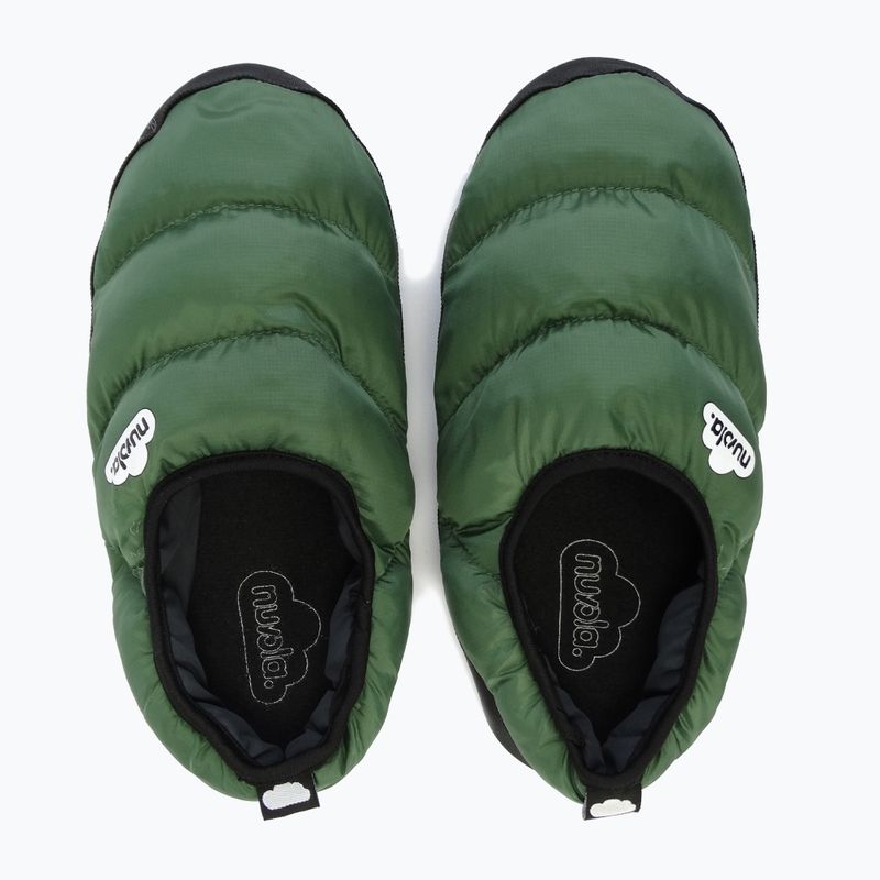 Nuvola Classic pantofole invernali verde militare 10