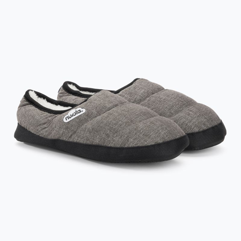 Nuvola Classic Marbled Chill grigio pantofole invernali 4