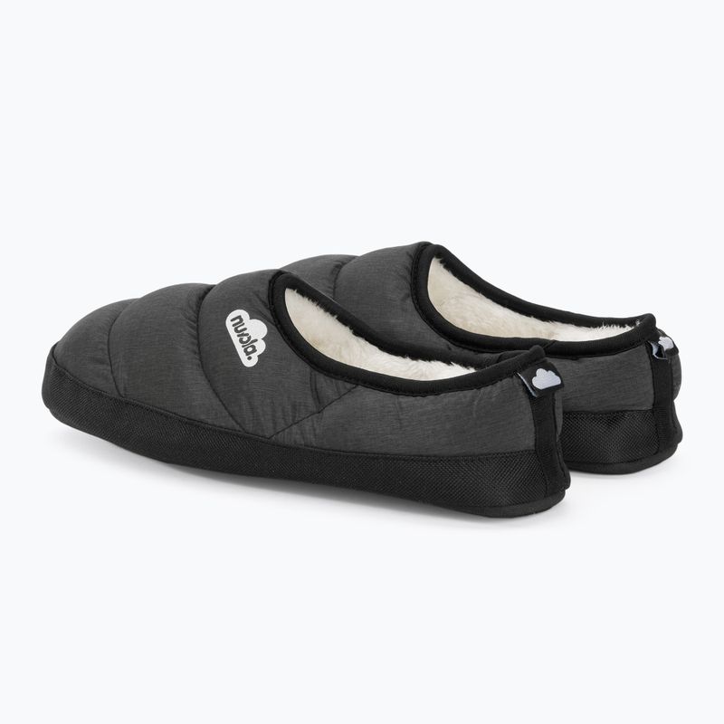 Nuvola Classic Marbled Chill pantofole invernali nere 3