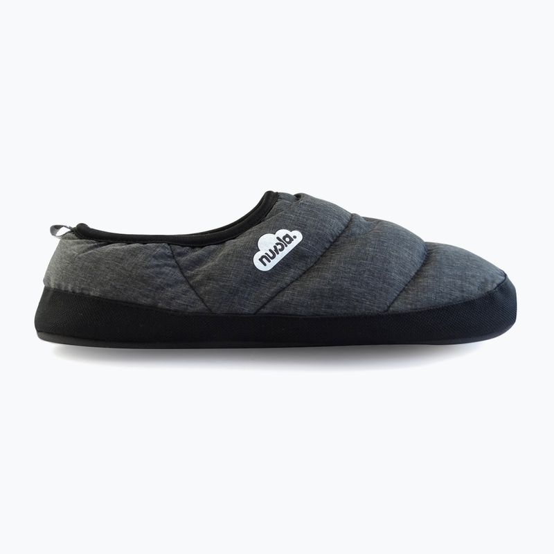 Nuvola Classic Marbled Chill pantofole invernali nere 8