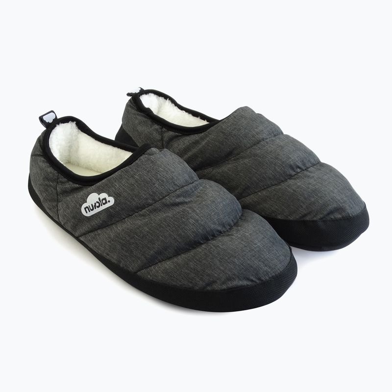 Nuvola Classic Marbled Chill pantofole invernali nere 9