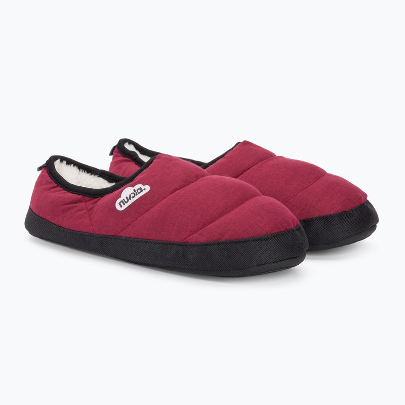 Nuvola Classic Marbled Chill pantofole invernali granata 4
