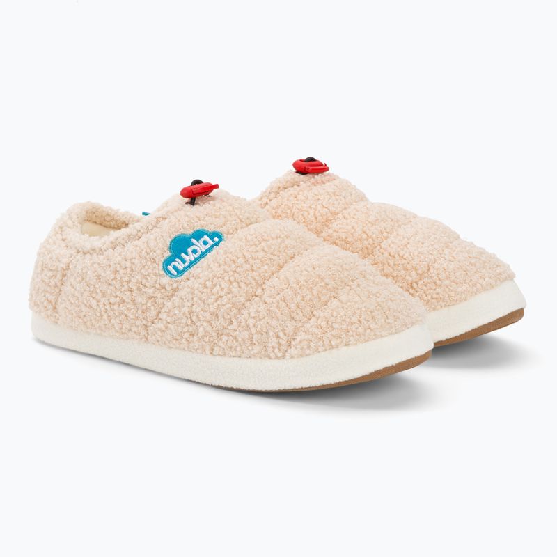 Nuvola Classic Pantofole invernali in crema di pecora 4