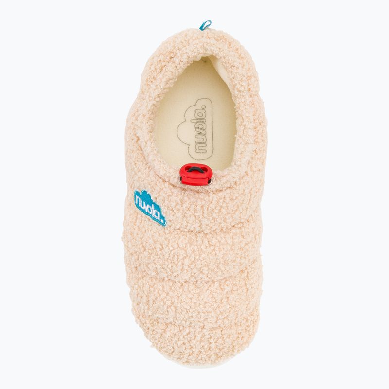 Nuvola Classic Pantofole invernali in crema di pecora 6
