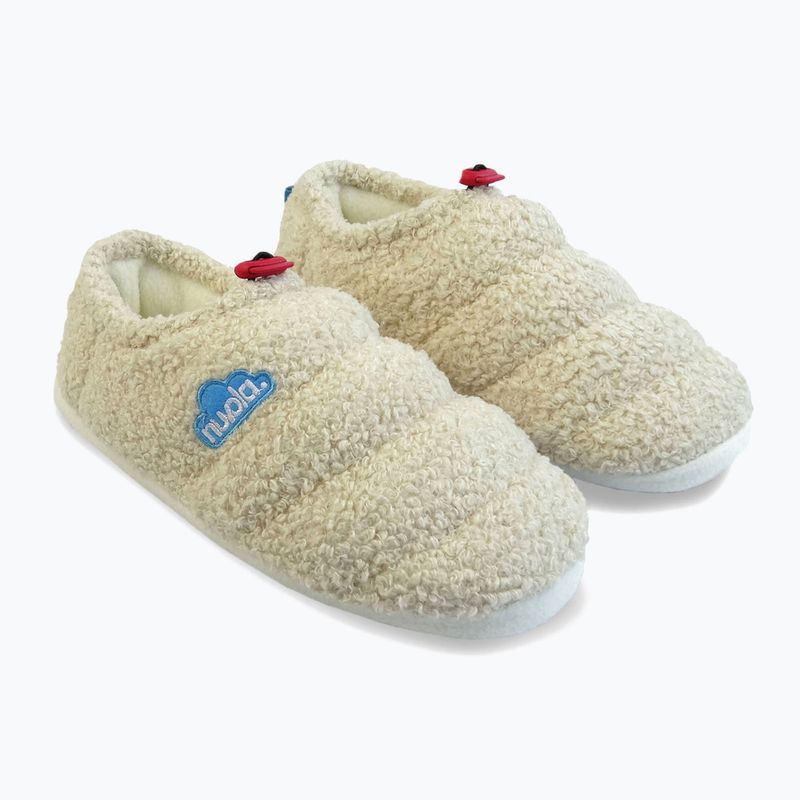 Nuvola Classic Pantofole invernali in crema di pecora 10