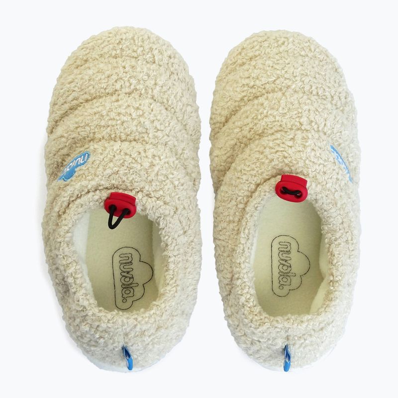 Nuvola Classic Pantofole invernali in crema di pecora 11