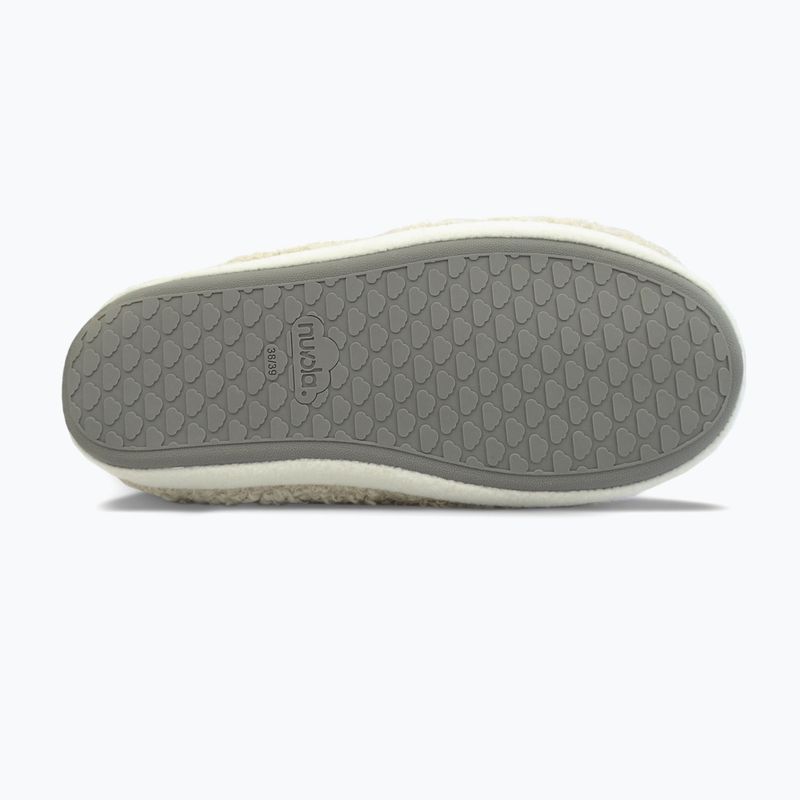 Nuvola Classic Pantofole invernali in crema di pecora 12