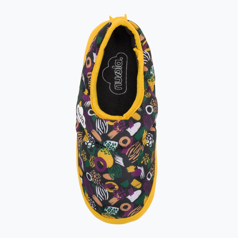 Pantofole invernali per bambini Nuvola Classic Printed guix yellow 6
