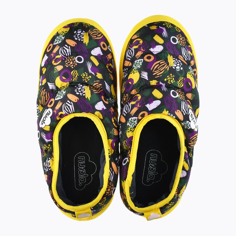 Pantofole invernali per bambini Nuvola Classic Printed guix yellow 12