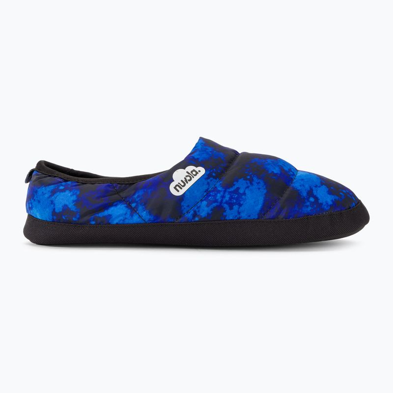 Nuvola Classic Pantofole invernali stampate blu tempesta 2