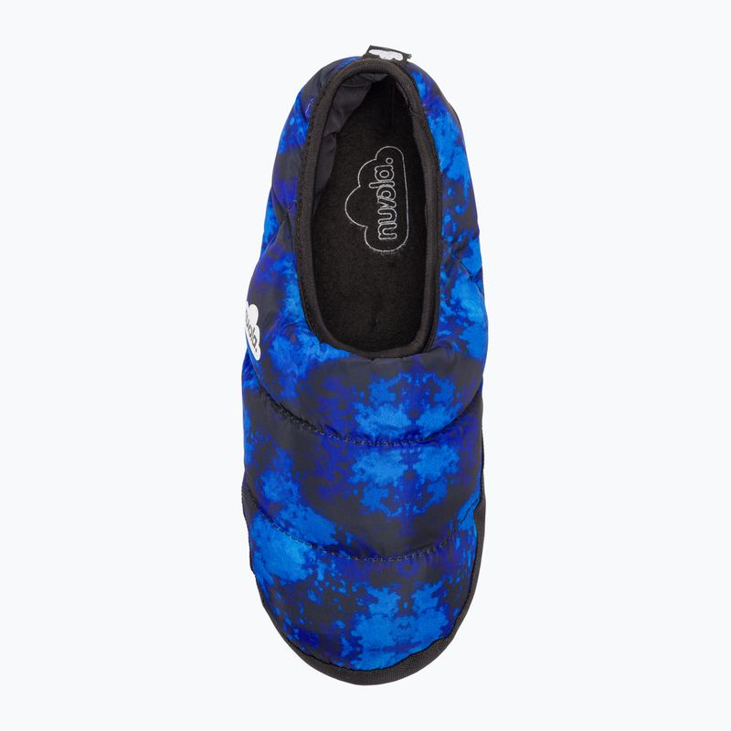 Nuvola Classic Pantofole invernali stampate blu tempesta 6