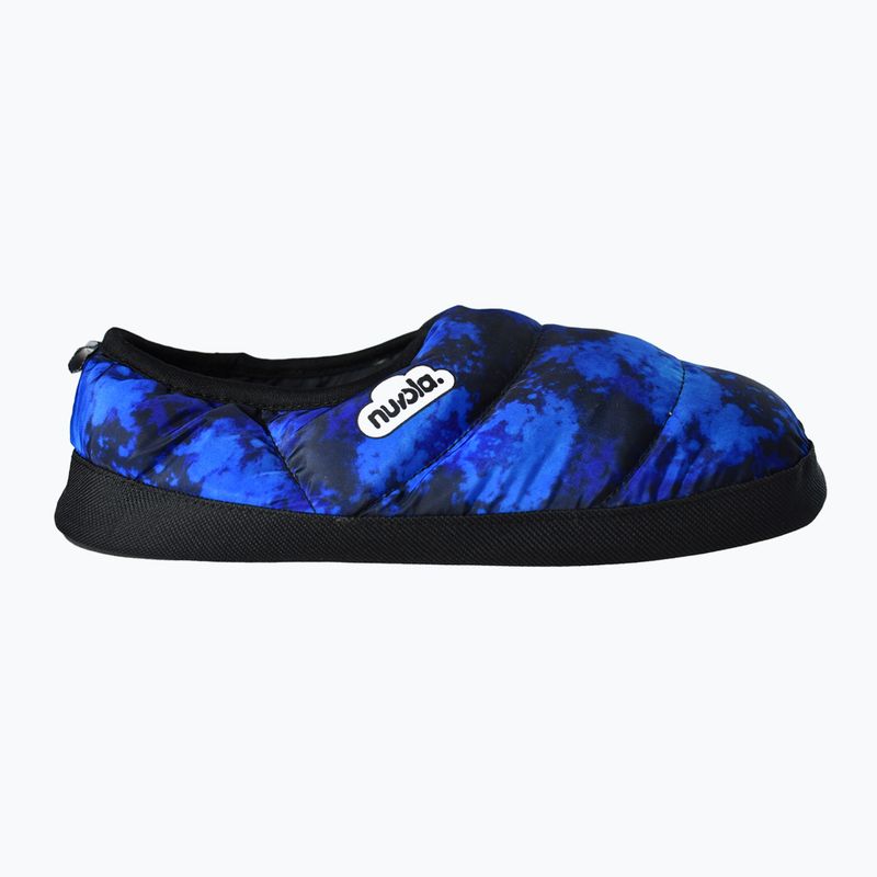 Nuvola Classic Pantofole invernali stampate blu tempesta 8
