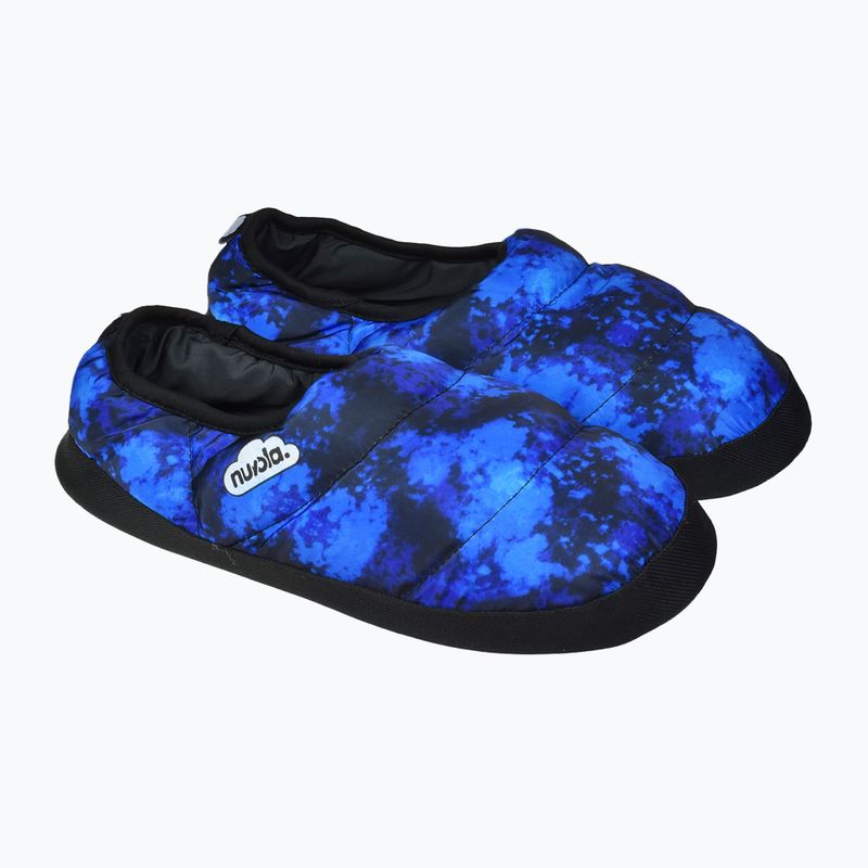 Nuvola Classic Pantofole invernali stampate blu tempesta 10