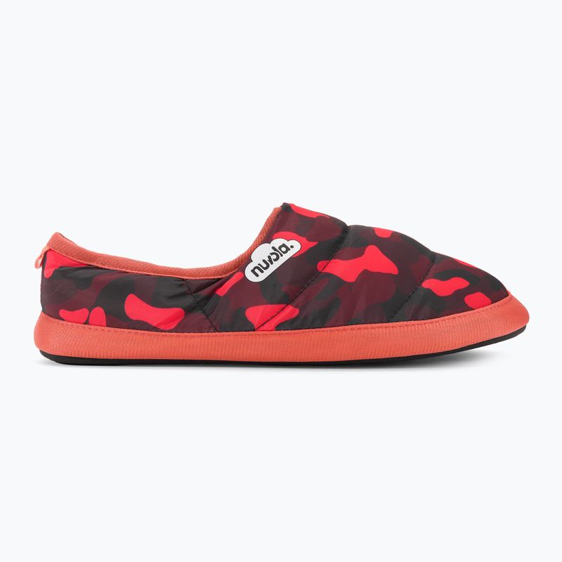 Nuvola Classic Pantofole invernali stampate in rosso mimetico 2