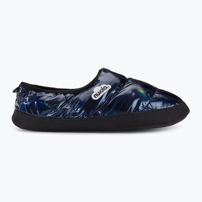 Pantofole invernali Nuvola Classic blu metallizzato 2