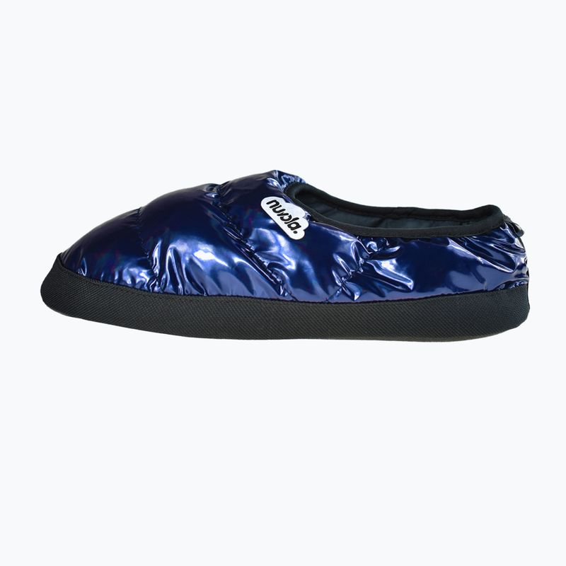 Pantofole invernali Nuvola Classic blu metallizzato 9