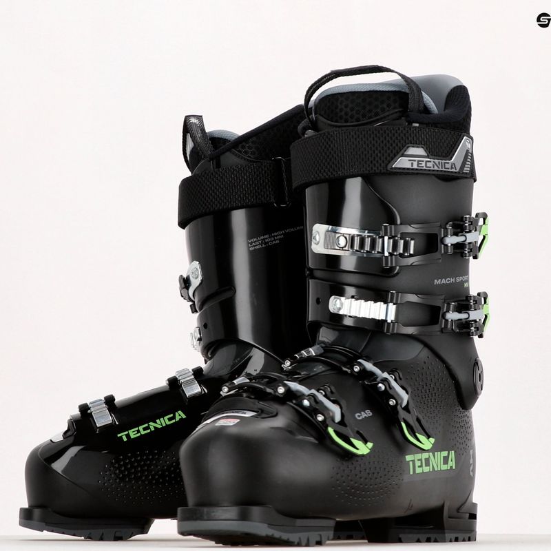 Scarponi da sci da uomo Tecnica Mach Sport 80 HV GW nero 15