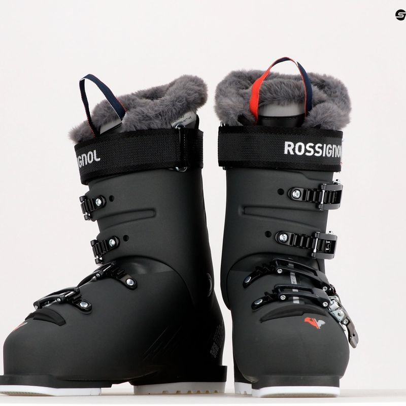 Scarponi da sci da donna Rossignol Pure Elite 70 metallo antracite 9