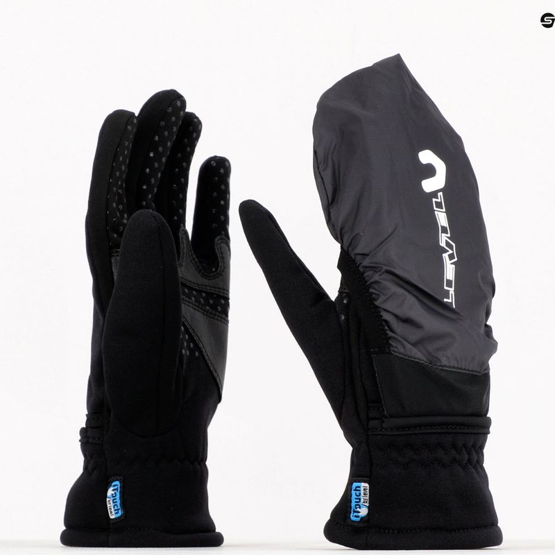 Level Trail Guanti da trekking scuri Polartec I-Touch 10
