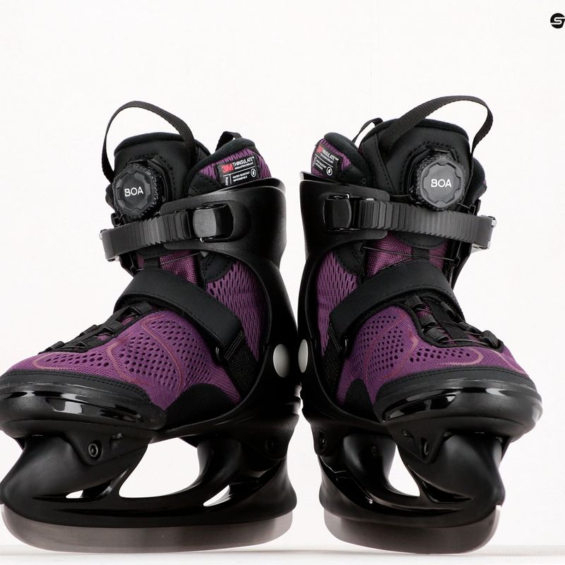 Pattini da donna K2 Alexis Ice Boa nero/viola 13