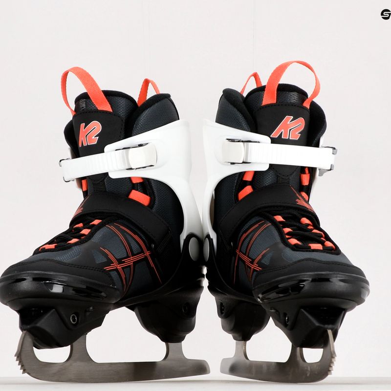 Pattini da donna K2 Alexis Ice Fb nero/rosso 10