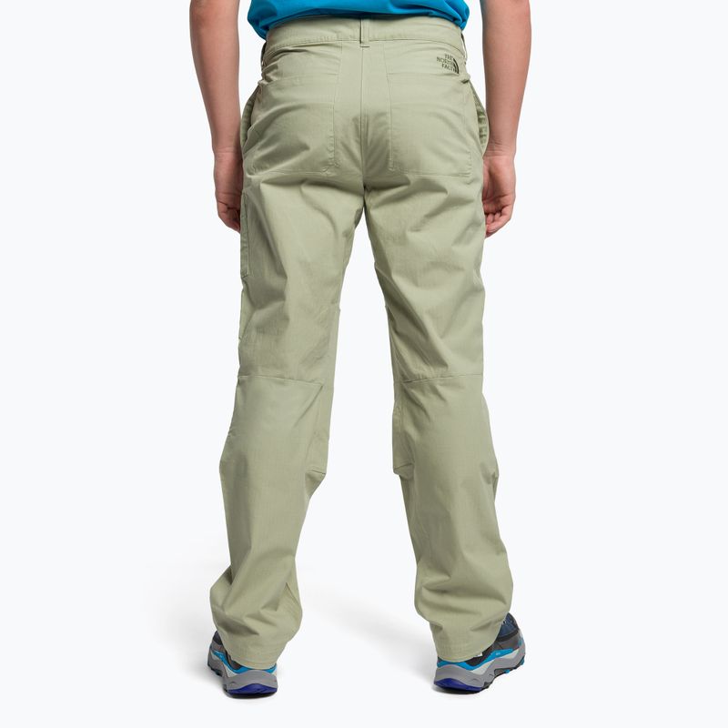 Pantaloni da arrampicata da uomo The North Face Routeset tea green 4