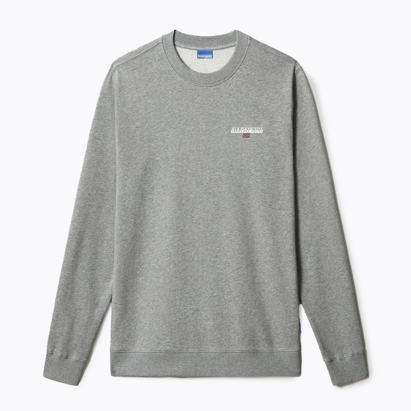Felpa Napapijri B-Ice gris da uomo 4