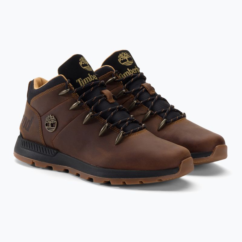 Uomo Timberland Sprint Trekker Mid md brn pieno fiore stivali da trekking 4