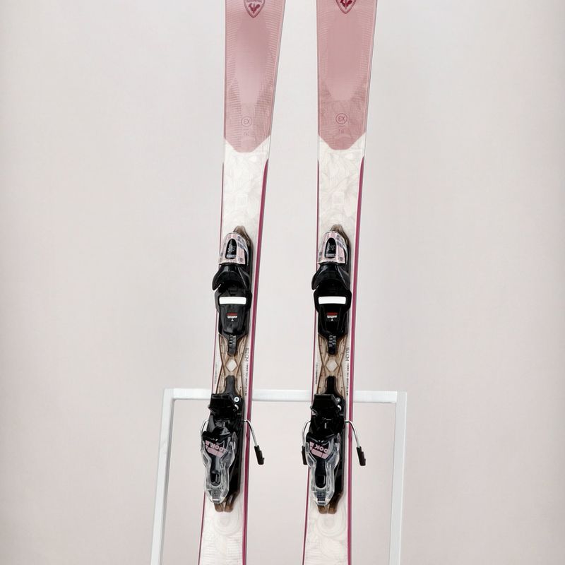 Sci da discesa femminile Rossignol Experience 76 + attacchi XP10 rosa/bianco 14