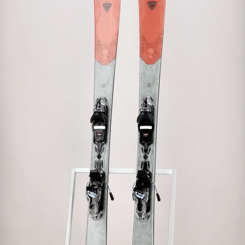 Sci da discesa femminile Rossignol Experience 80 CA + attacchi XP11 rosa/bianco 11