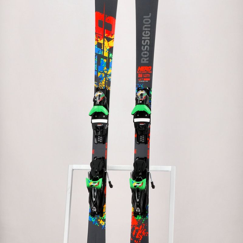 Sci da discesa Rossignol Hero Elite ST TI LTD K + attacchi SPX14 nero/rosso 10