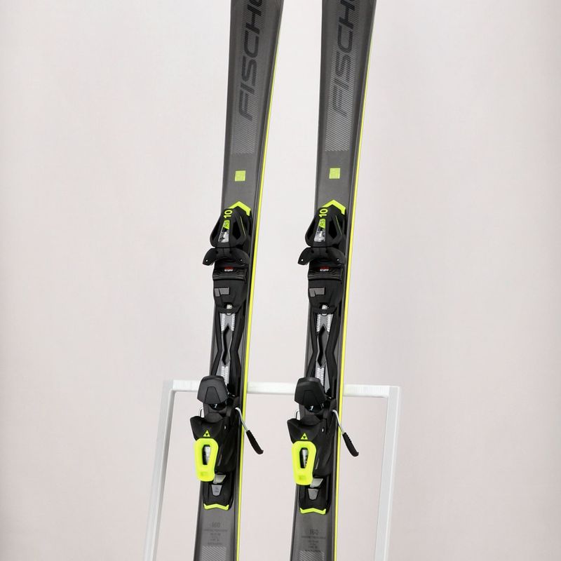 Sci da discesa Fischer RC ONE 74 AR + attacchi RS 10 PR grigio/giallo 11