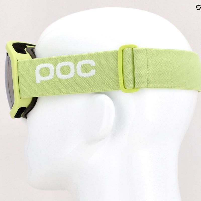 Occhiali da sci POC Fovea Mid Clarity lemon calcite/clarity define/spektris silver 11