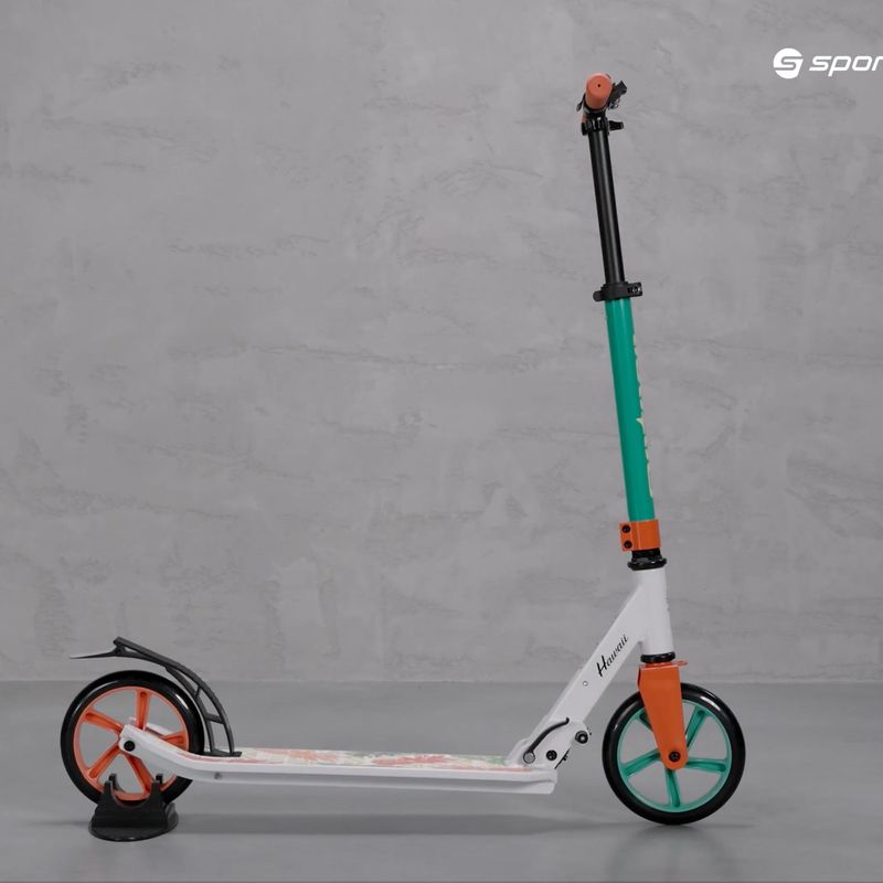 Scooter Meteor Holiday Hawaii bianco/verde 9