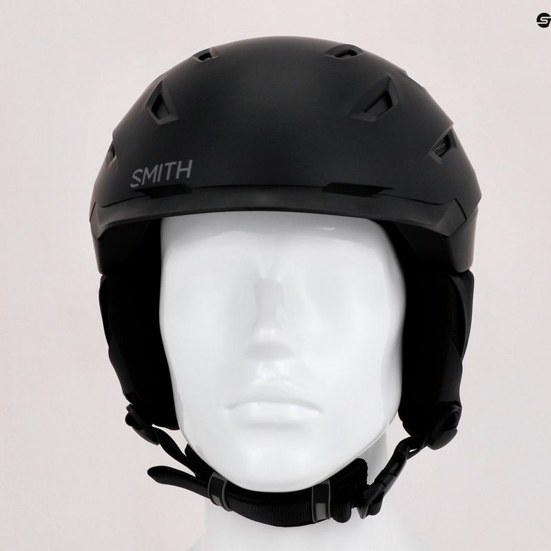 Casco da sci Smith Level nero opaco 14