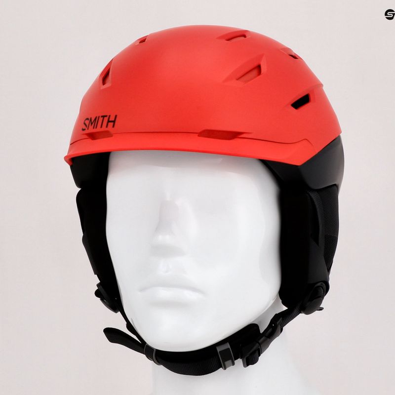 Casco da sci Smith Level nero lava opaco 11
