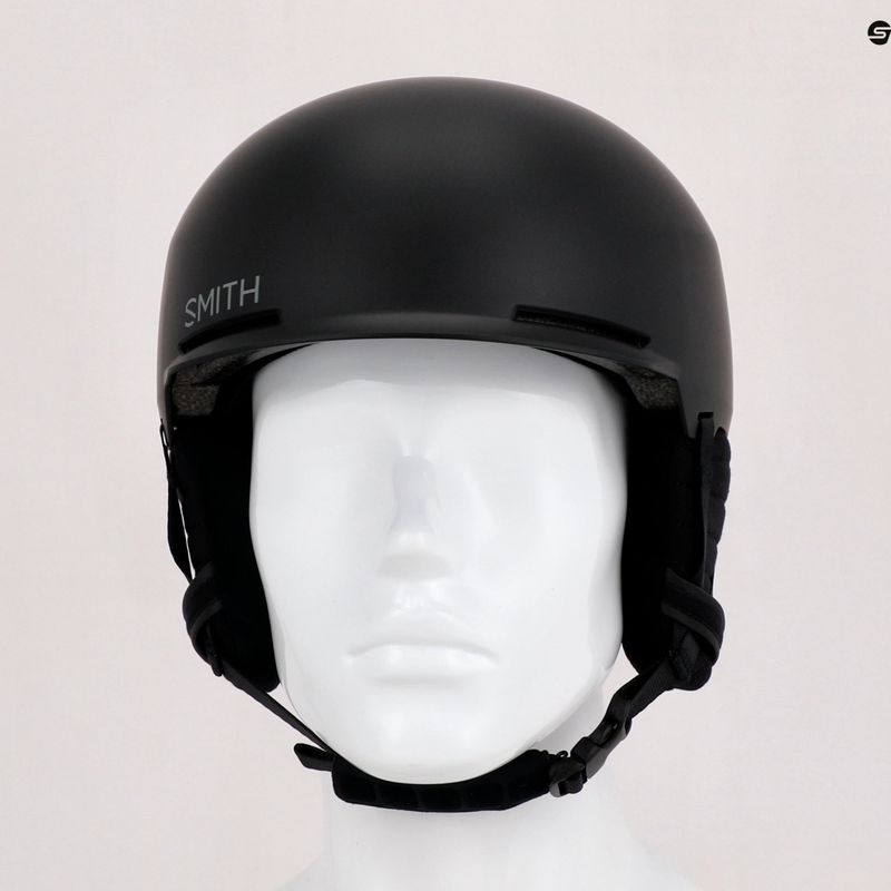 Casco da sci Smith Scout nero opaco 9