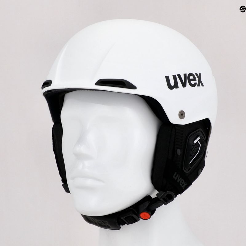 Casco da sci UVEX Jakk+ IAS bianco opaco 10