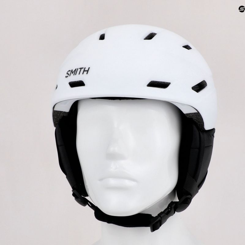 Casco da sci Smith Mission bianco opaco 13