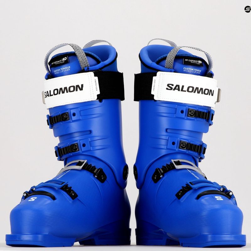 Scarponi da sci da uomo Salomon S Pro Alpha 130 race blu/bianco 15