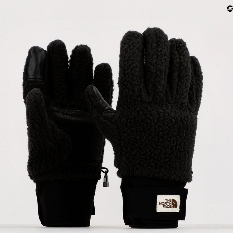 The North Face Cragmont Guanti da trekking in pile nero 8
