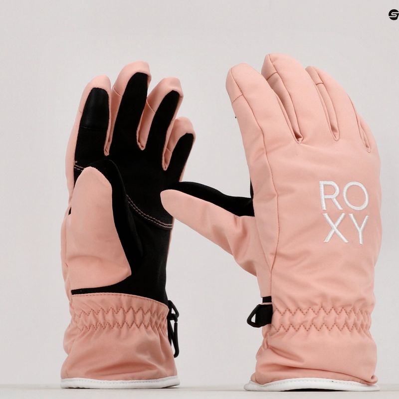 Guanti da snowboard per bambini ROXY Freshfields mellow rose 8
