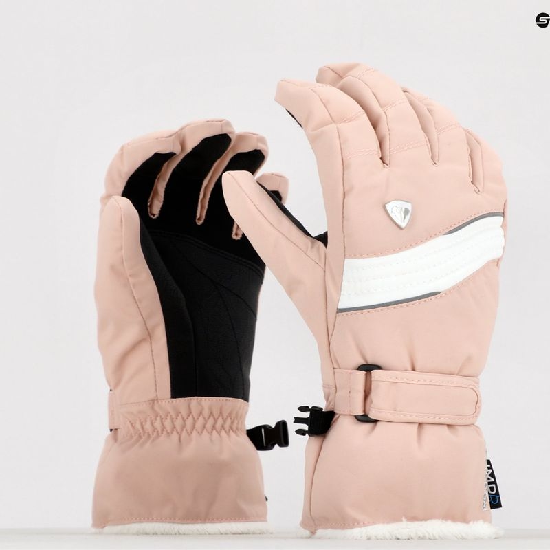 Guanto da sci da donna Rossignol Saphir Impr G rosa 7