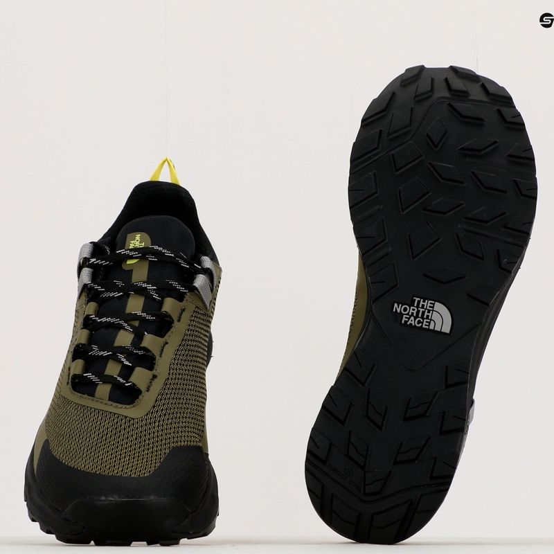 Scarpe da trekking da uomo The North Face Cragstone WP oliva militare/nero 17