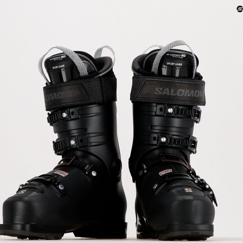 Scarponi da sci da uomo Salomon S Pro Alpha 110 GW nero/titanio/metallo 15