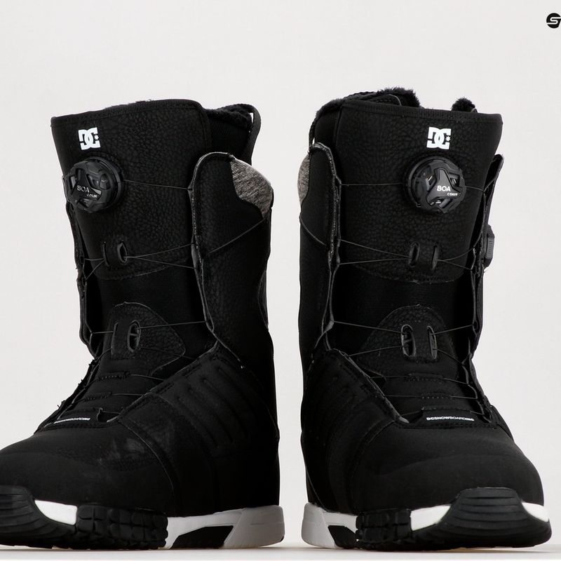 Scarponi da snowboard da uomo DC Judge nero 13