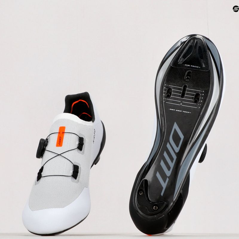 Scarpe da strada da uomo DMT KR30 bianco/nero 17