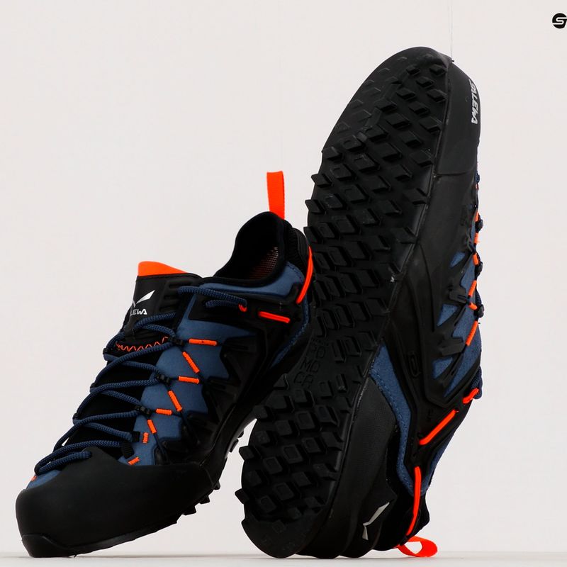 Salewa Wildfire Edge GTX scarpa da avvicinamento da uomo dark denim/nero 15