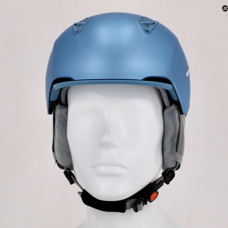 Casco da sci Alpina Grand azzurro/bianco opaco 17